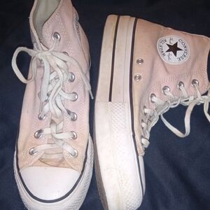 Converse Women's High-Top Sneakers - Light Pink